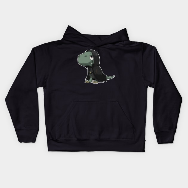 Dino wizard teacher Kids Hoodie by DinoTropolis